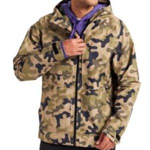 BURTON MULTIPATH GORE-TEX SHELL JACKET (Martini Olive Terra Camo)
